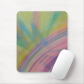 P9 Einzigartige farbenfrohe abstrakte Kunst Mousepad (Mit Mouse)
