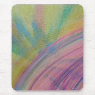 P9 Einzigartige farbenfrohe abstrakte Kunst Mousepad