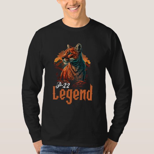 P-22 Mountain Lion Silver Lake P22 legend T-Shirt (Vorderseite)