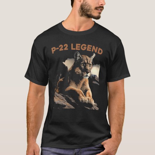 P-22 Mountain Lion Silver Lake P22 T-Shirt (Vorderseite)