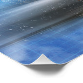 P 356 Blueprint Poster (Ecke)