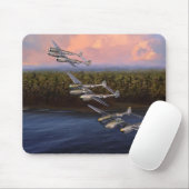 P-38 Asse der 8. Kampfgruppe Mousepad (Mit Mouse)