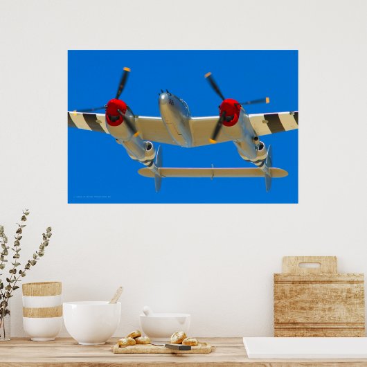 P-38 BELEUCHTUNG POSTER (Küche)