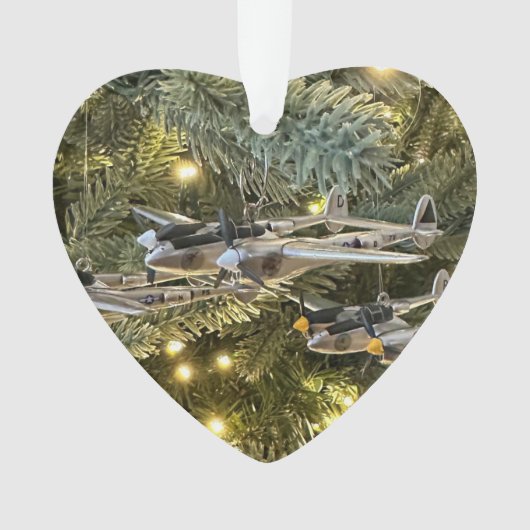 P-38 Blitzakrylus Ornament (Vorderseite)