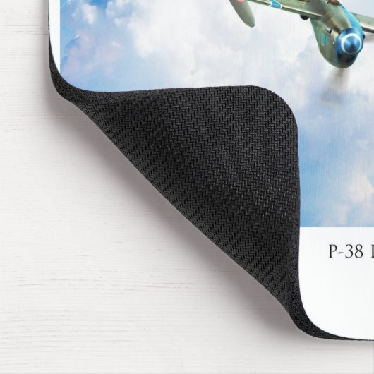 P-38 Blitze Mousepad (Ecke)