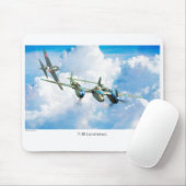 P-38 Blitze Mousepad (Mit Mouse)