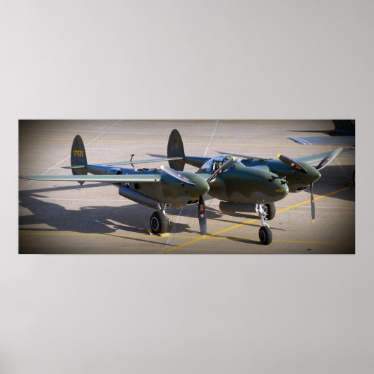 P-38 Blitze Poster (Vorne)
