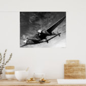 P-38 Blitze Poster (Küche)