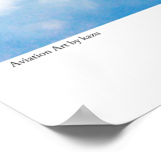 P-38 Blitze Poster (Ecke)