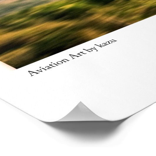 P-38 Blitze Poster (Ecke)