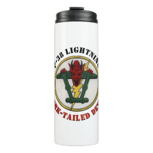 P-38-Blitzgabel Thermosbecher