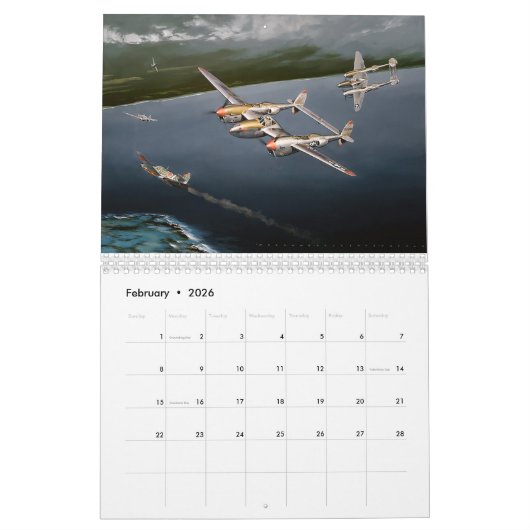 P-38 Blitzgeräte genehmigt Kalender 2025 (Feb 2026)
