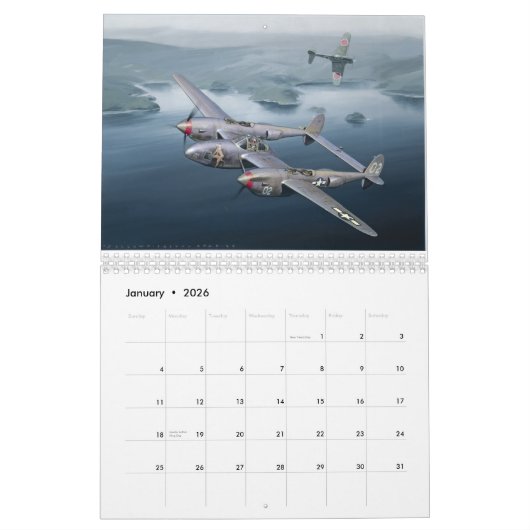 P-38 Blitzgeräte genehmigt Kalender 2025 (Jan 2026)