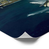 P-38 Blitzkampf von Jack Fellows Poster (Ecke)