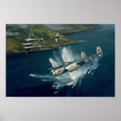 P-38 Blitzkampf von Jack Fellows Poster (Vorne)