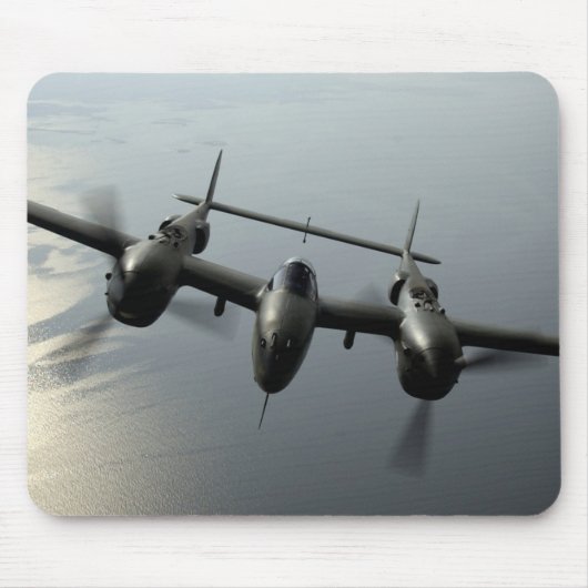 P-38 Blitzstrahlflugzeuge Mousepad (Vorne)