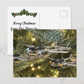 P-38 Blitzzeit Postkarte (Vorne/Hinten)