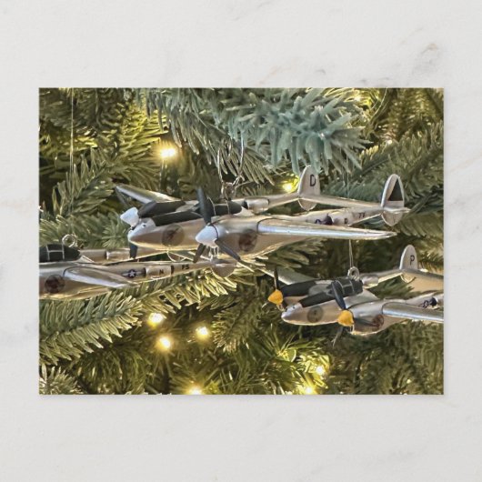 P-38 Blitzzeit Postkarte (Vorderseite)