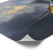 P-38 Jack Fellows Art Poster (Ecke)