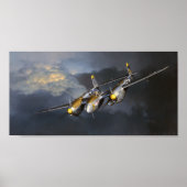 P-38 Jack Fellows Art Poster (Vorne)