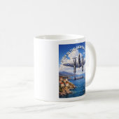 P-38 Lightning im Mittelmeerraum Kaffeetasse (VorderseiteRechts)