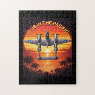 P-38 Lightning im pazifischen Kriegsschauplatz Puzzle