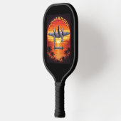 P-38 Lightning in the Pacific Theater Pickleball Schläger (Links)