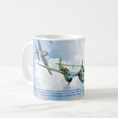 P-38 Lightning Kaffeetasse (Vorderseite Links)