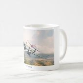 P-38 Lightning Kaffeetasse (VorderseiteRechts)