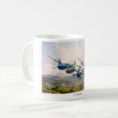 P-38 Lightning Kaffeetasse (Vorderseite Links)