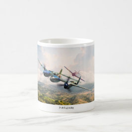 P-38 Lightning Kaffeetasse