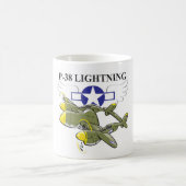 P-38 Lightning Kaffeetasse (Mittel)