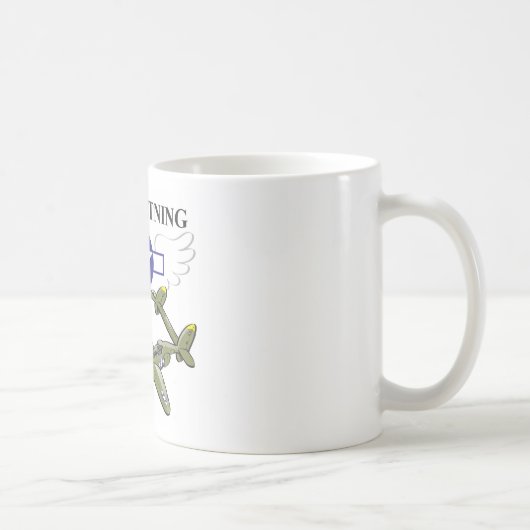 P-38 Lightning Kaffeetasse (Rechts)