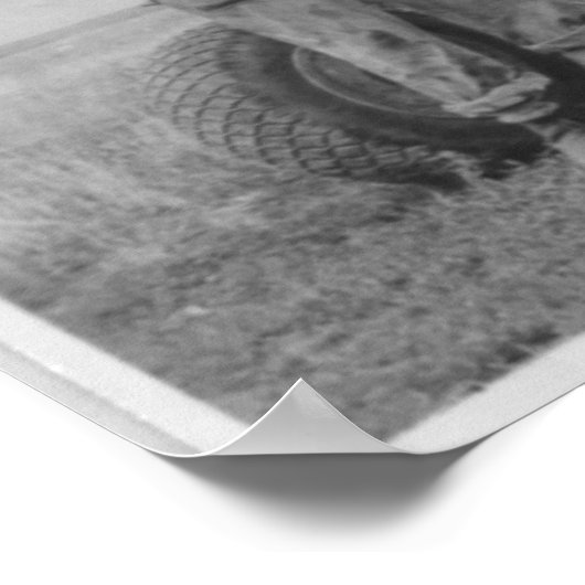 P-38 Nose Art Poster (Ecke)