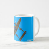 P-38L BELEUCHTUNG KAFFEETASSE (VorderseiteRechts)