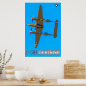 P-38L BELEUCHTUNG POSTER (Küche)