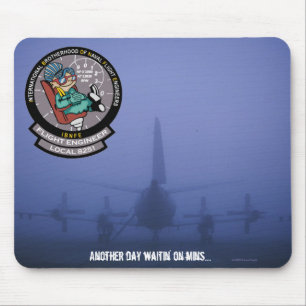 P-3 IBNFE im Nebel Mousepad