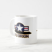 P-3 Orion Kaffeetasse (Vorderseite Links)