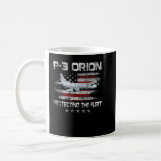 P-3 Orion Sub Hunter ASW Flugzeug Vintag Veteranen Kaffeetasse