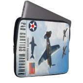 P-40 CURTISS WARHAWK FIGHTER SQUADRON LAPTOPSCHUTZHÜLLE (Vorne Rechts)