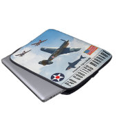 P-40 CURTISS WARHAWK FIGHTER SQUADRON LAPTOPSCHUTZHÜLLE (Vorne Knopf)