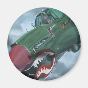P-40 Kitty Hawk Magnet