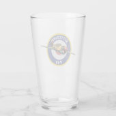 "P-40 Kittyhawk" Glas (Rückseite)