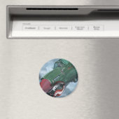 P-40 Kittyhawk Magnet (In Situ (Geschirrspüler))