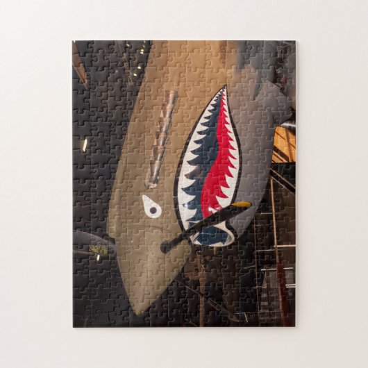 P-40 Warhawk Kämpfer-Flugzeug-Puzzlespiel Puzzle (Vertikal)