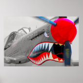 P-40 WARHAWK POSTER (Vorne)