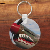 P-40 Warhawk Schlüsselanhänger (Vorderseite)