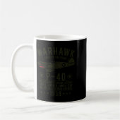 P-40 Warhawk Ww2 Fighter Aircraft First To The Fig Kaffeetasse (Links)
