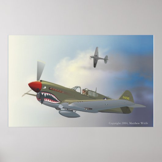 P-40 Warhawks Poster (Vorne)