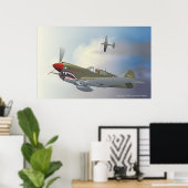 P-40 Warhawks Poster (Heimbüro)